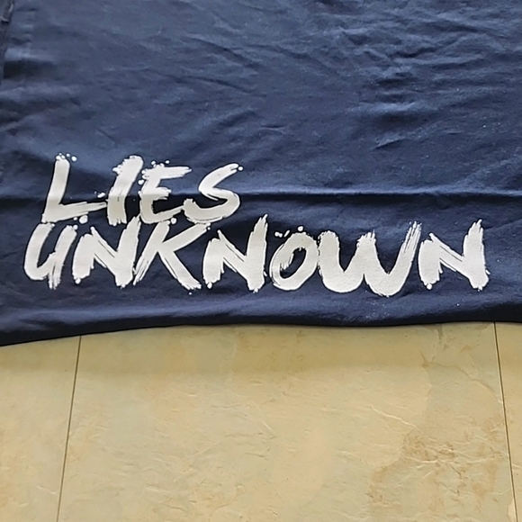 Lies Unknown NWOT tshirt - Picture 3 of 3